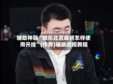 辅助神器“微乐北京麻将怎样使用开挂”(作弊)辅助透视教程-第2张图片