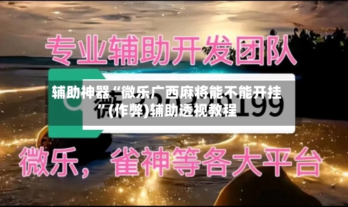 辅助神器“微乐广西麻将能不能开挂”(作弊)辅助透视教程