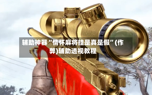 辅助神器“情怀麻将挂是真是假”(作弊)辅助透视教程-第2张图片