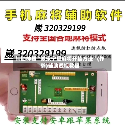 辅助神器“微乐宁夏麻将开挂方法”(作弊)辅助透视教程-第3张图片
