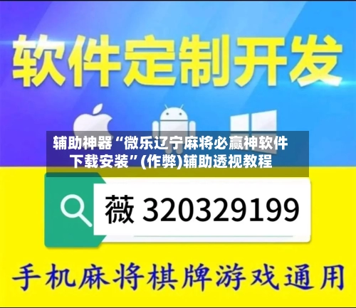 辅助神器“微乐辽宁麻将必赢神软件下载安装”(作弊)辅助透视教程-第2张图片