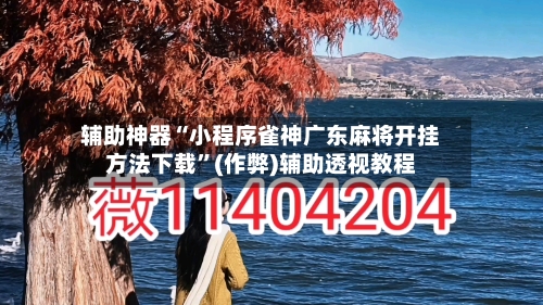 辅助神器“小程序雀神广东麻将开挂方法下载”(作弊)辅助透视教程