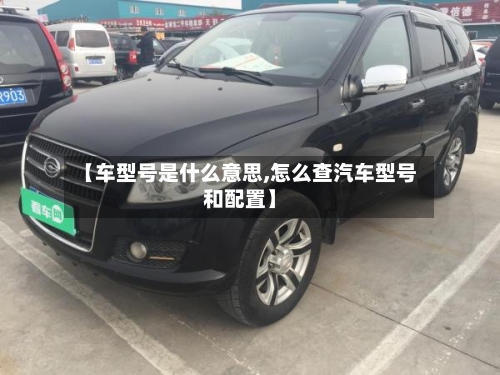 【车型号是什么意思,怎么查汽车型号和配置】-第3张图片