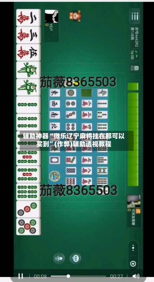 辅助神器“微乐辽宁麻将挂在那可以买到”(作弊)辅助透视教程-第2张图片