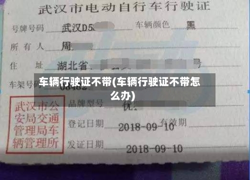 车辆行驶证不带(车辆行驶证不带怎么办)