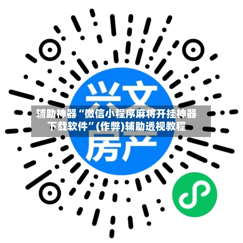 辅助神器“微信小程序麻将开挂神器下载软件”(作弊)辅助透视教程-第2张图片