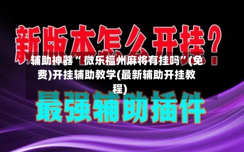 辅助神器“ 微乐福州麻将有挂吗”(免费)开挂辅助教学(最新辅助开挂教程)-第3张图片