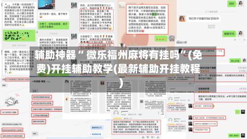 辅助神器“ 微乐福州麻将有挂吗”(免费)开挂辅助教学(最新辅助开挂教程)-第2张图片
