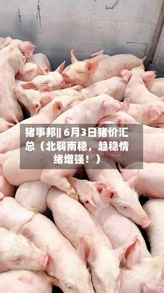 猪事邦|| 6月3日猪价汇总（北弱南稳，趋稳情绪增强！）-第2张图片
