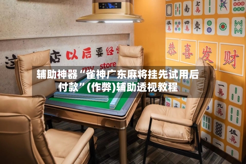 辅助神器“雀神广东麻将挂先试用后付款”(作弊)辅助透视教程-第2张图片