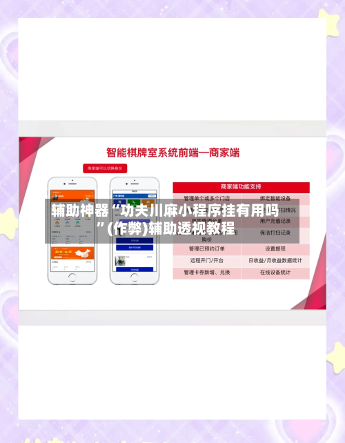 辅助神器“功夫川麻小程序挂有用吗”(作弊)辅助透视教程-第2张图片