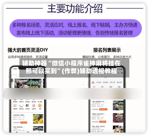 辅助神器“微信小程序雀神麻将挂在那可以买到”(作弊)辅助透视教程-第3张图片