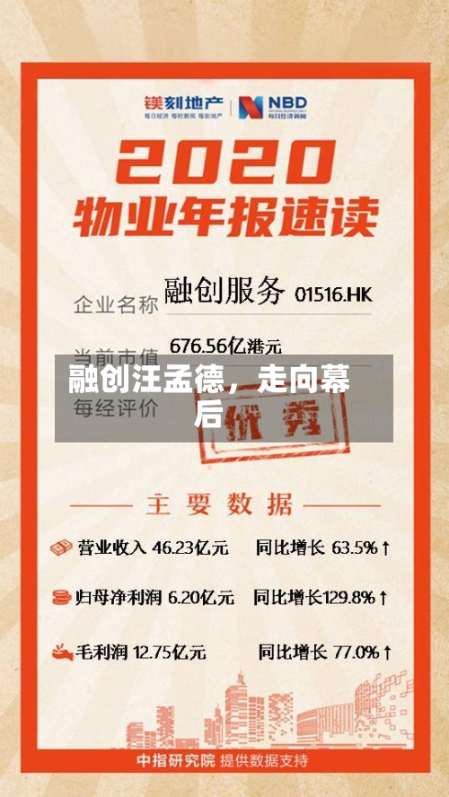 融创汪孟德，走向幕后