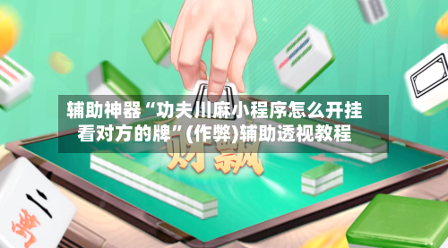 辅助神器“功夫川麻小程序怎么开挂看对方的牌”(作弊)辅助透视教程-第2张图片