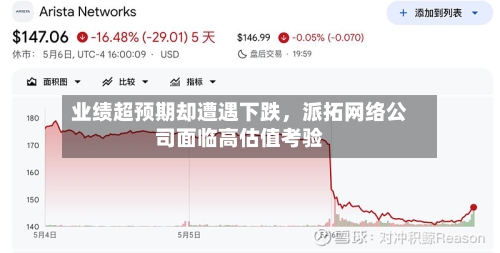 业绩超预期却遭遇下跌，派拓网络公司面临高估值考验