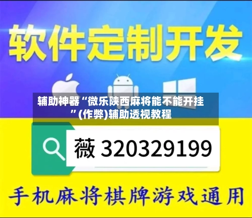 辅助神器“微乐陕西麻将能不能开挂”(作弊)辅助透视教程