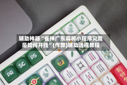 辅助神器“雀神广东麻将小程序究竟是如何开挂”(作弊)辅助透视教程-第2张图片