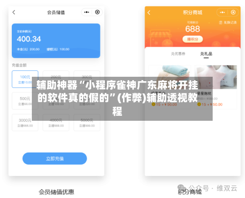 辅助神器“小程序雀神广东麻将开挂的软件真的假的”(作弊)辅助透视教程-第2张图片
