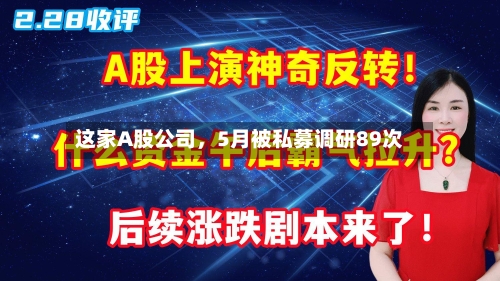 这家A股公司，5月被私募调研89次-第3张图片