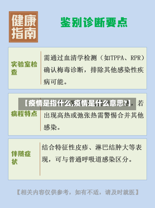 【疫情是指什么,疫情是什么意思?】-第3张图片