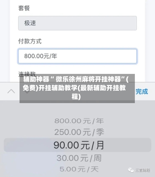 辅助神器“ 微乐徐州麻将开挂神器”(免费)开挂辅助教学(最新辅助开挂教程)-第2张图片