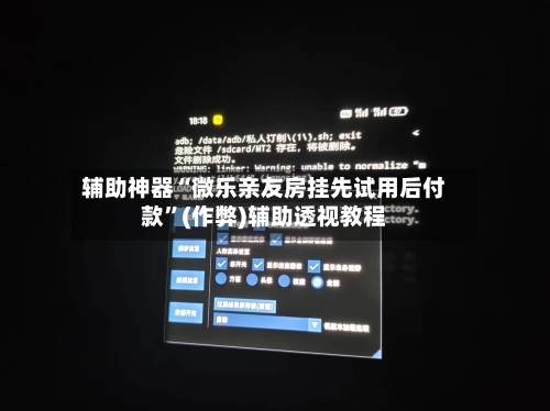 辅助神器“微乐亲友房挂先试用后付款”(作弊)辅助透视教程-第2张图片