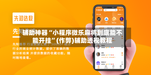 辅助神器“小程序微乐麻将到底能不能开挂	”(作弊)辅助透视教程-第3张图片