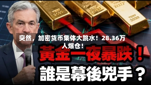 突然，加密货币集体大跳水！28.36万人爆仓！-第3张图片