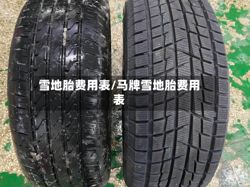 雪地胎费用表/马牌雪地胎费用表