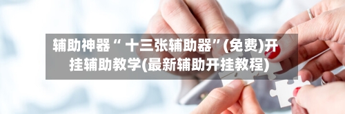 辅助神器“ 十三张辅助器”(免费)开挂辅助教学(最新辅助开挂教程)-第2张图片