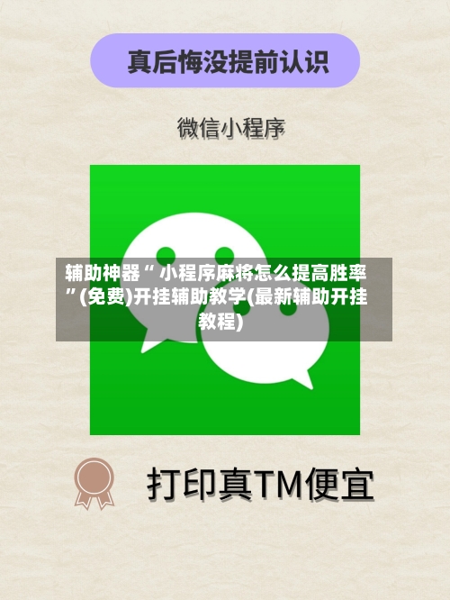 辅助神器“ 小程序麻将怎么提高胜率”(免费)开挂辅助教学(最新辅助开挂教程)-第2张图片