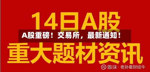 A股重磅！交易所	，最新通知！-第2张图片
