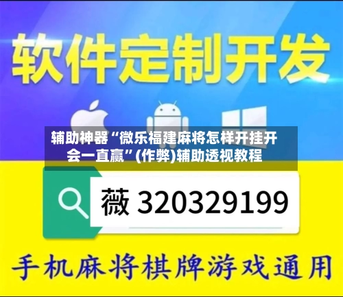 辅助神器“微乐福建麻将怎样开挂开会一直赢”(作弊)辅助透视教程-第2张图片