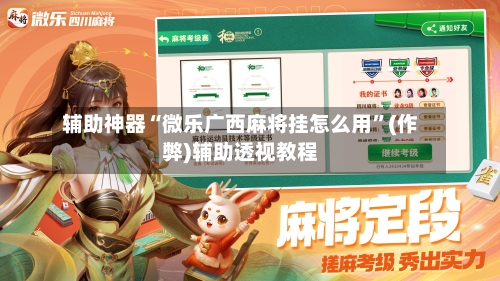 辅助神器“微乐广西麻将挂怎么用”(作弊)辅助透视教程