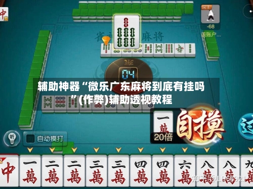 辅助神器“微乐广东麻将到底有挂吗”(作弊)辅助透视教程-第3张图片