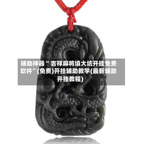 辅助神器“ 吉祥麻将填大坑开挂免费软件	”(免费)开挂辅助教学(最新辅助开挂教程)-第3张图片