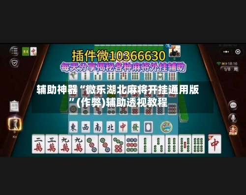 辅助神器“微乐湖北麻将开挂通用版”(作弊)辅助透视教程-第2张图片