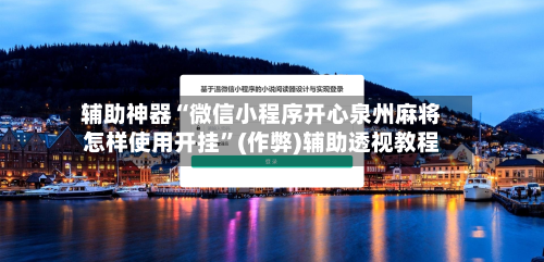 辅助神器“微信小程序开心泉州麻将怎样使用开挂	”(作弊)辅助透视教程-第2张图片