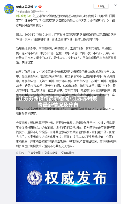 江苏苏州疫情最新情况/江苏苏州疫情最新情况及分布-第3张图片