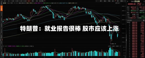 特朗普：就业报告很棒 股市应该上涨-第2张图片
