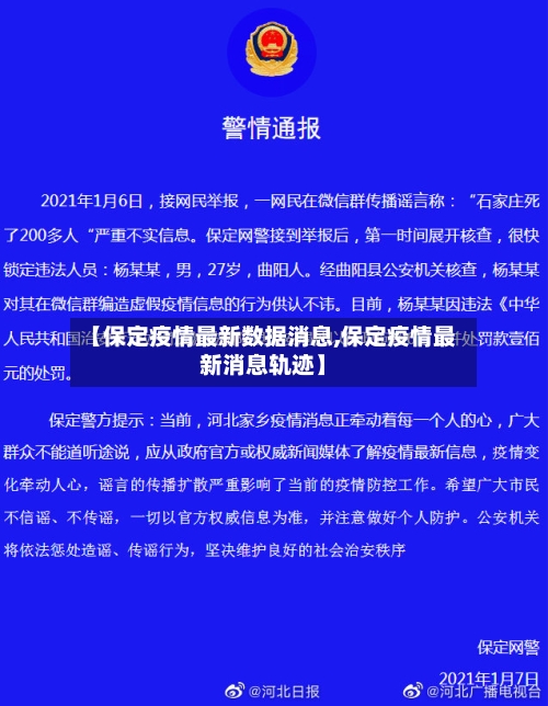 【保定疫情最新数据消息,保定疫情最新消息轨迹】-第3张图片
