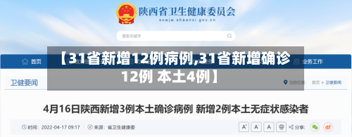 【31省新增12例病例,31省新增确诊12例 本土4例】-第2张图片